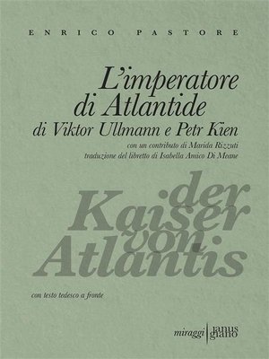 cover image of L'imperatore di Atlantide